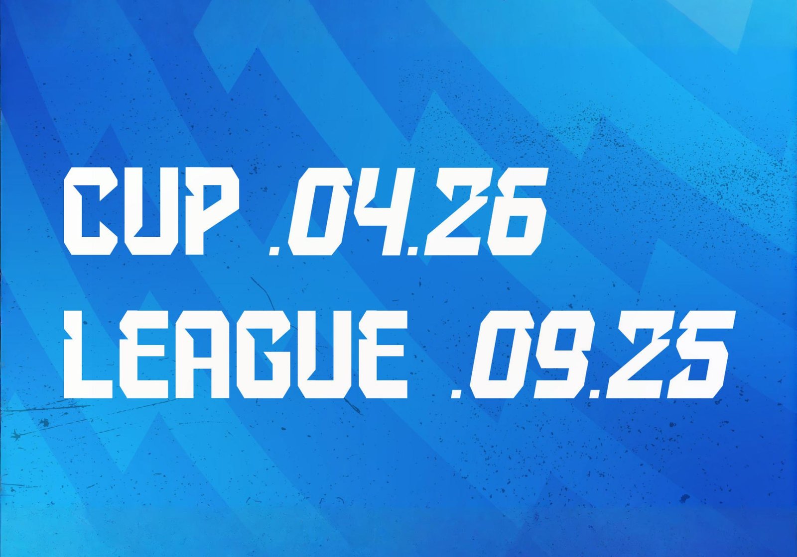 Cup League